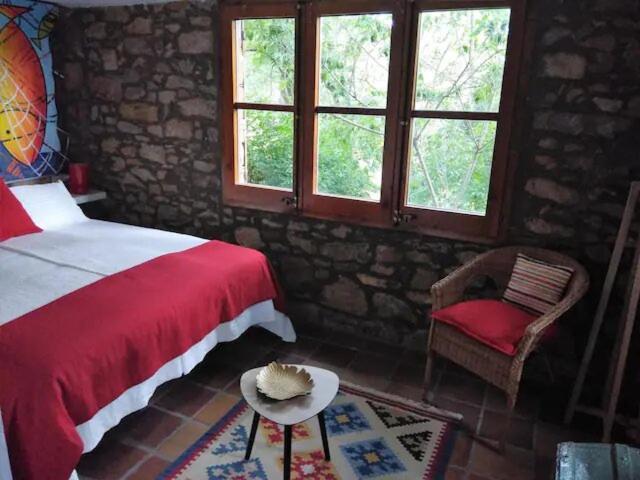 Hostal La Vall Sant Pau de Seguries Ngoại thất bức ảnh